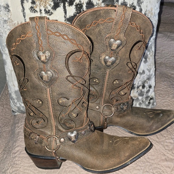 Crush by Durango Mid Calf Boots - Picture 2 of 3